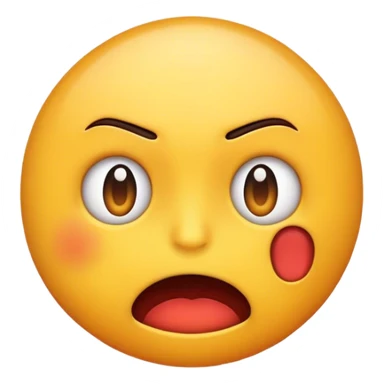 Terrible emoji sticker