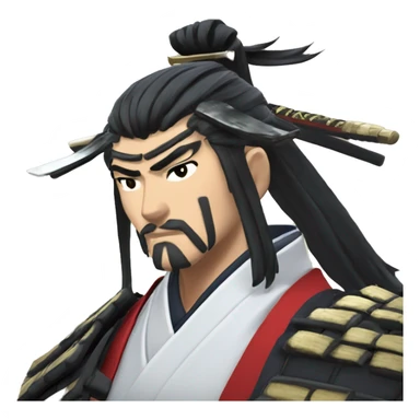 legendary Shogun Samurai Genshin Impact  sticker