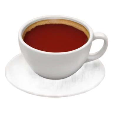 coffee red aesthetic sticker