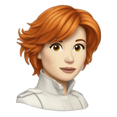 Mylène Farmer cheval artichaut sticker