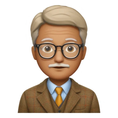 Professor in the la casa de papel TV show sticker