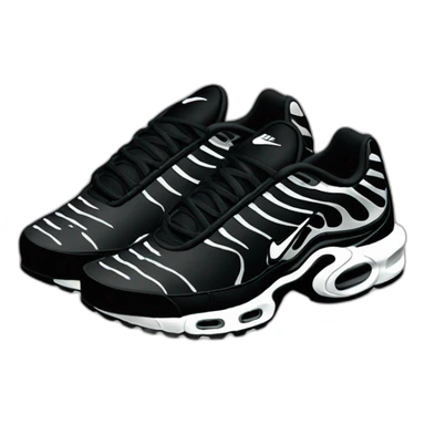 Nike Air Max plus tuned black sticker