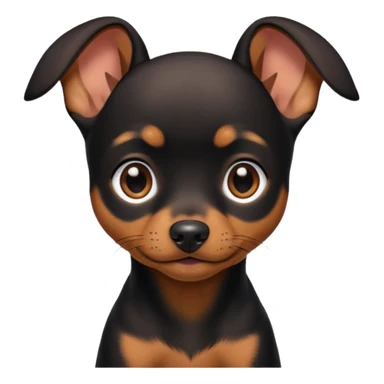 cachorro pinscher  sticker