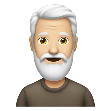 grandad,long beard sticker