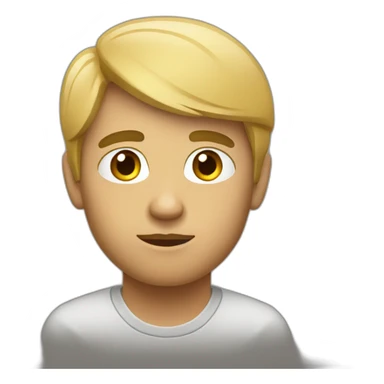 thoughtful interviewer sticker