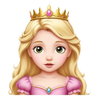Baby Princess Aurora sticker