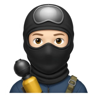 Russel from F1 Mercedes Team as a terrorist from csgo sticker