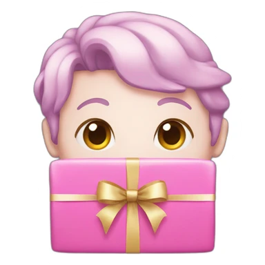 Birthday present sticker