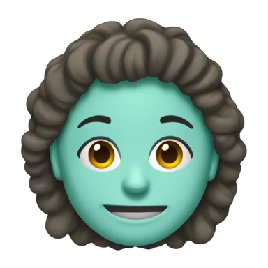 Una persona quitándose una máscara  sticker