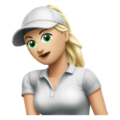 Paige spiranac golfing sticker