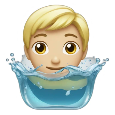 bouteille d'eau sticker