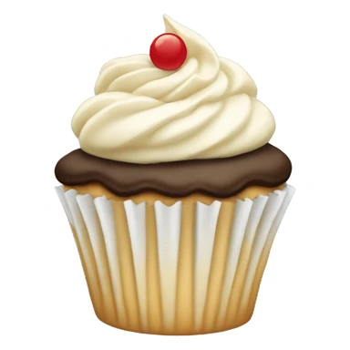 vanilla cupcake sticker