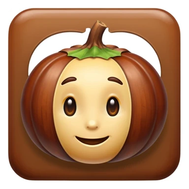 Chestnut sticker