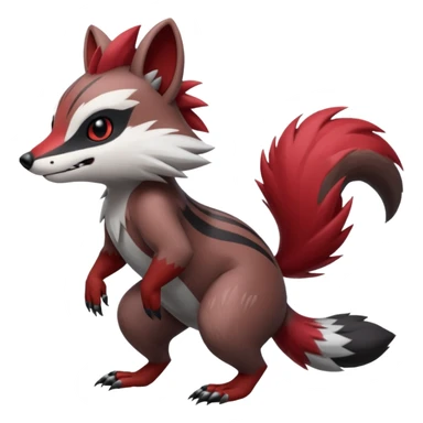 Obstagoon-Numbat-Zoroark-fusion  sticker