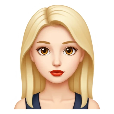 fashionable young woman sticker