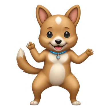 Twerking dog sticker