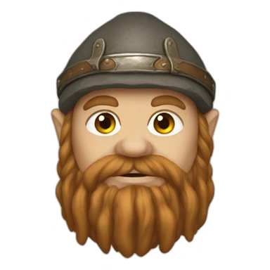 Dwarf from Lord of the Rings  sticker