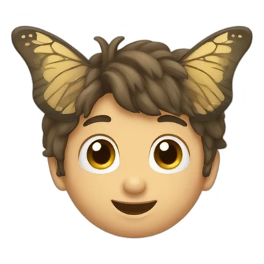 Nageur de papillon qui sourit sticker