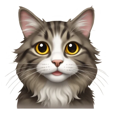 Maincoon cat sticker