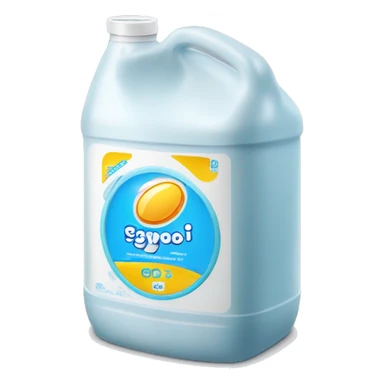 big laundry detergent jug y2k sticker