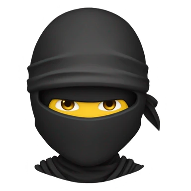 Bandit ninja sticker