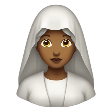 Mother mary sticker