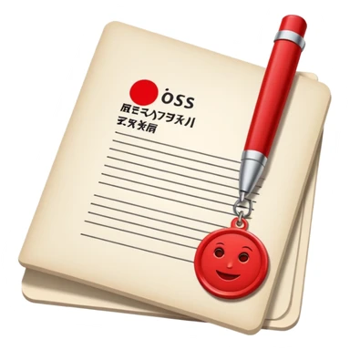 A Slack emoji to express "Japanese Sales Document" - simple and intuitive sticker