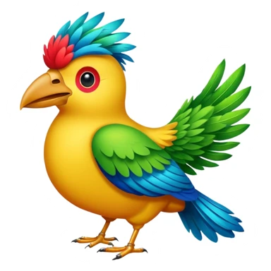 Make the norteño huelga bird into a emoji sticker