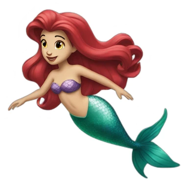The Little Mermaid sticker