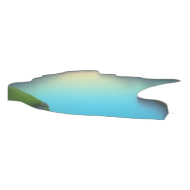 paysage, landscape, sky gradient sticker