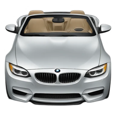Bmw convertible car sticker