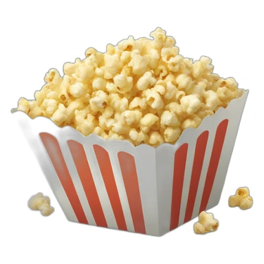 paquet de popcorn sticker