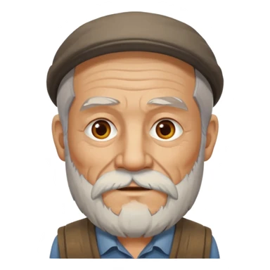 woodcutting grandpa sticker