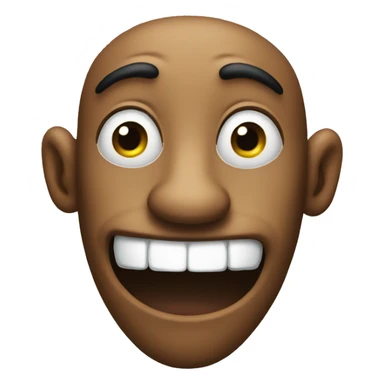 Funny big nose sticker