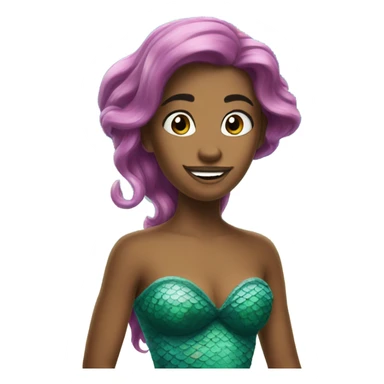 little mermaid  sticker