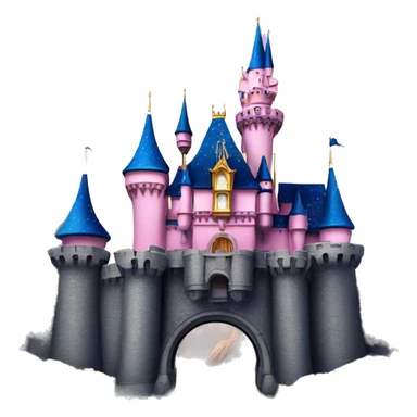 disneyland castle sticker