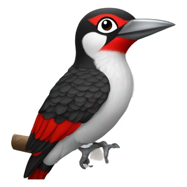 Puerto Rican woodpecker sticker