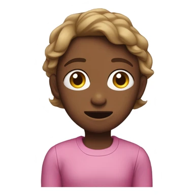 sonrojada como nerviosa sticker