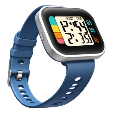 Me podrías generar un detector de kilómetros de correr y un reloj que marque las 6 am. 
Que tengas colores llamativos, tenga una estructura fitness, llamativo y motivador  sticker