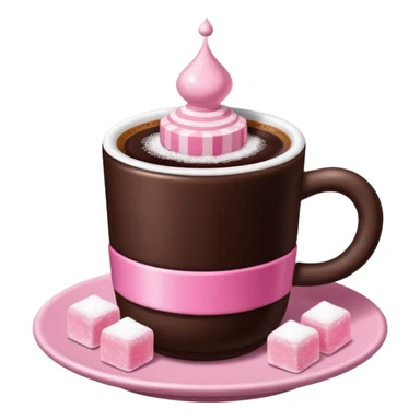 turkish coffe with turkish delight sticker