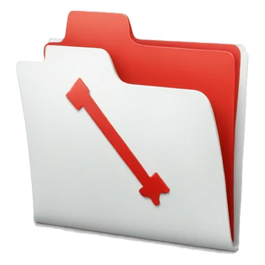 folder with red plus sign sticker