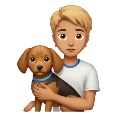 Dog and me sticker