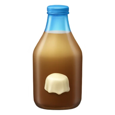 Vanilla bottle plain sticker
