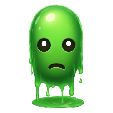 slime no face sticker