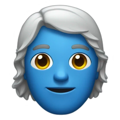 Blue consolador sticker