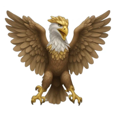 two-headed eagle sticker