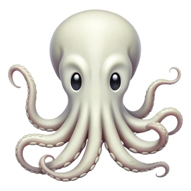 skinny white tentical sticker