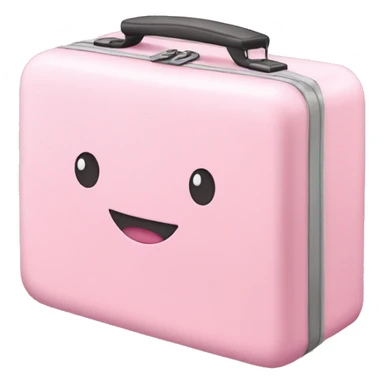 Light pink lunchbox  sticker