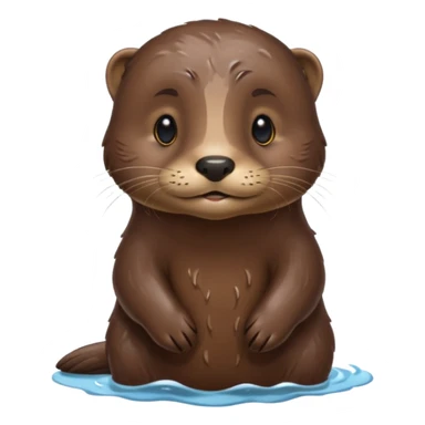Wuthering heights otter sticker