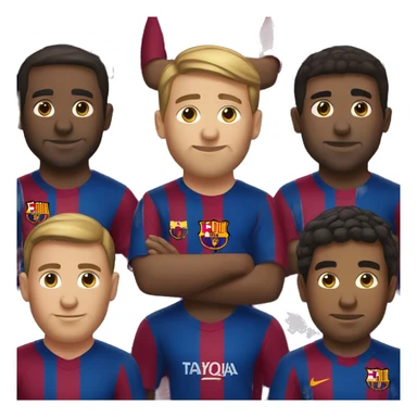 barcelona football club sticker